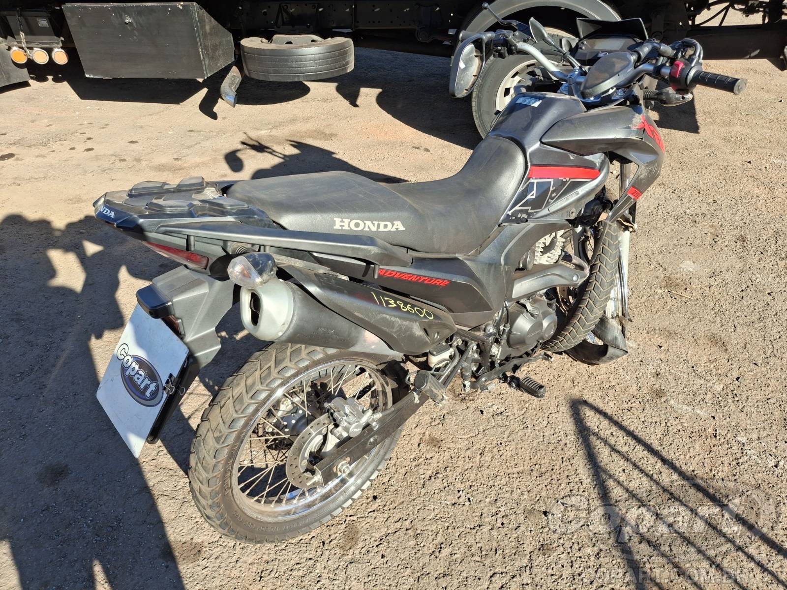2023 HONDA XRE 190 — leilão em Goiânia/GO (foto 4)