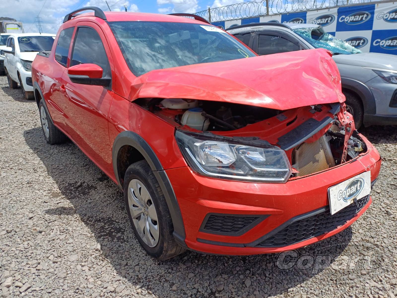 Veículo VOLKSWAGEN Volkswagen Volkswagen Saveiro CD 2017 Flex 2017 em leilão