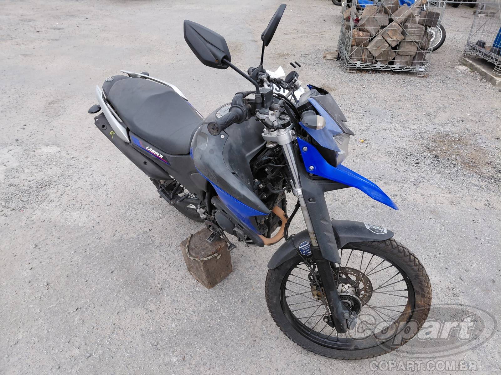 Veículo YAMAHA XTZ YAMAHA XTZ 250 Lander ABS BlueFlex 2020 2020 em leilão