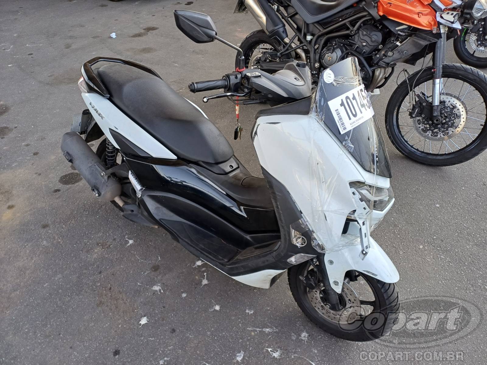 Veículo YAMAHA NMAX 2021 YAMAHA NMAX NMAX 160 ABS 2021 em leilão