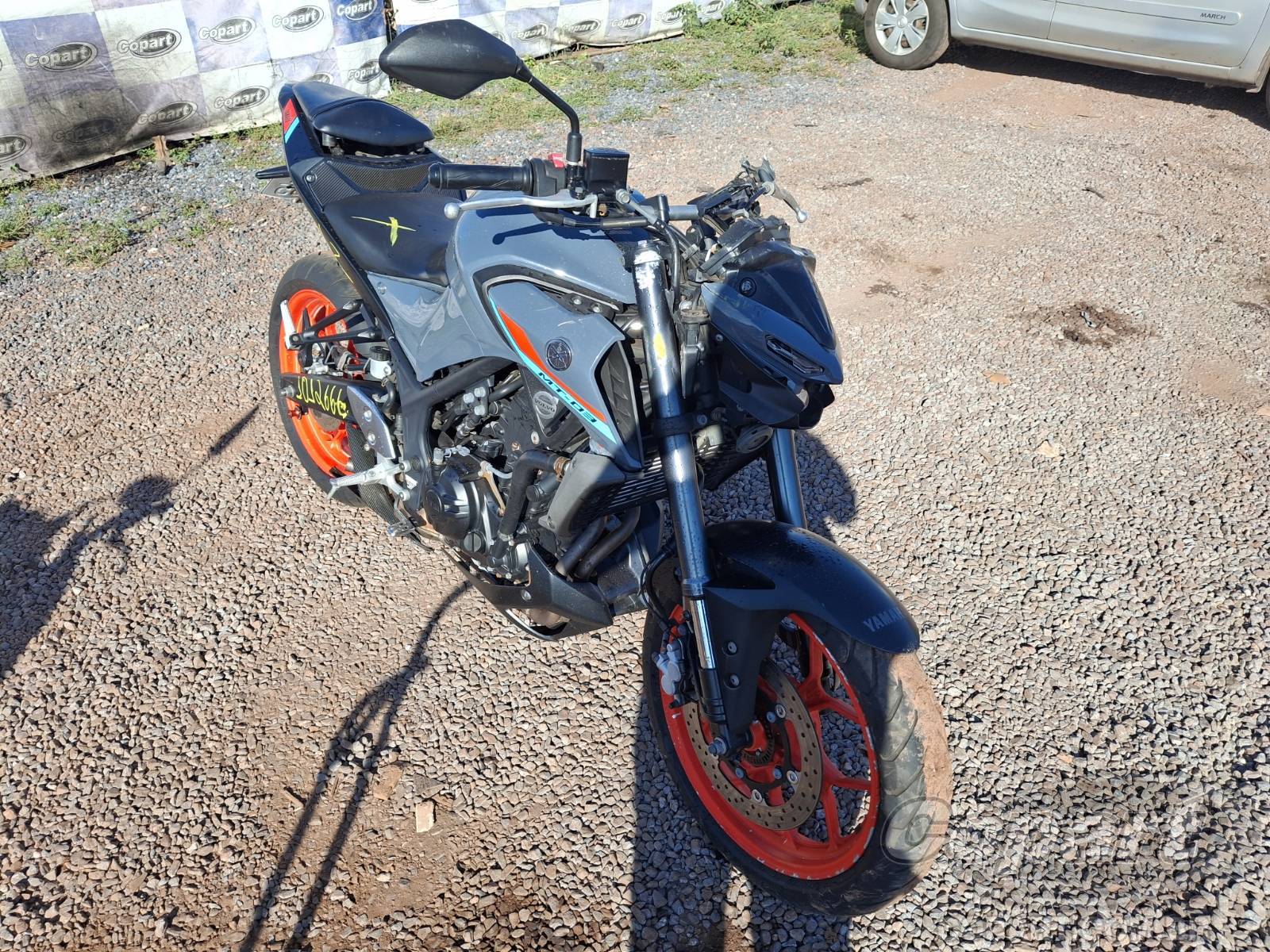 Veículo YAMAHA MT-03 YAMAHA MT-03 2022 2022 em leilão