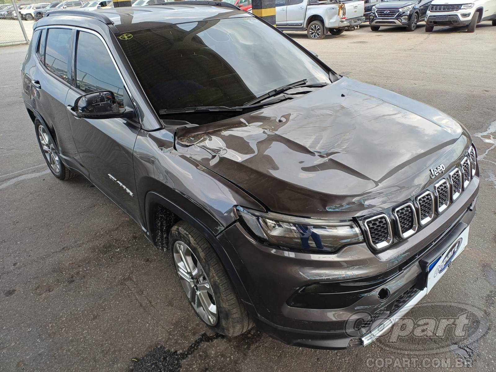 Veículo Fiat Compass Jeep Compass Longitude T270 1.3 16V GSE Turbo 2022 2022 em leilão