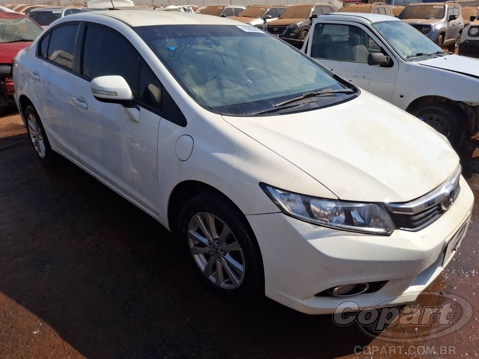 Veículo Honda Civic HONDA CIVIC LXL 1.8 16V 2013 2013 em leilão