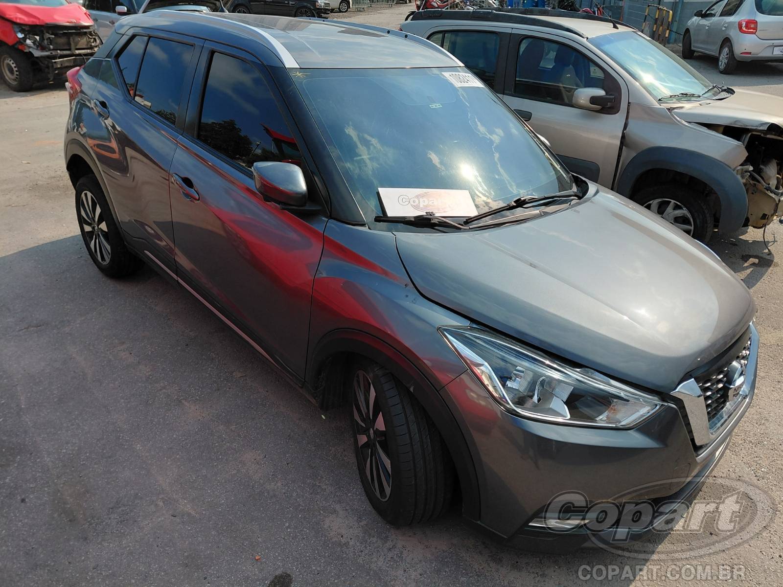 Veículo Nissan Kicks Nissan Kicks SL CVT 1.6 16V FlexStart 2017 Colisão Frontal 2017 em leilão