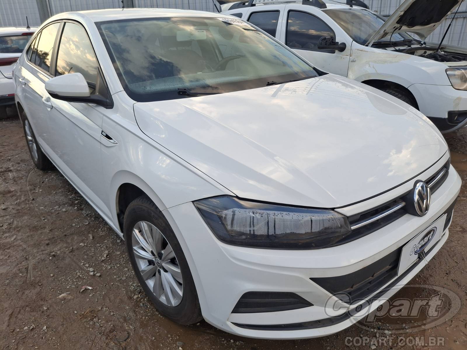 Veículo VW - VolksWagen Virtus Volkswagen Virtus 1.6 AT 2019 Enchente 2019 em leilão