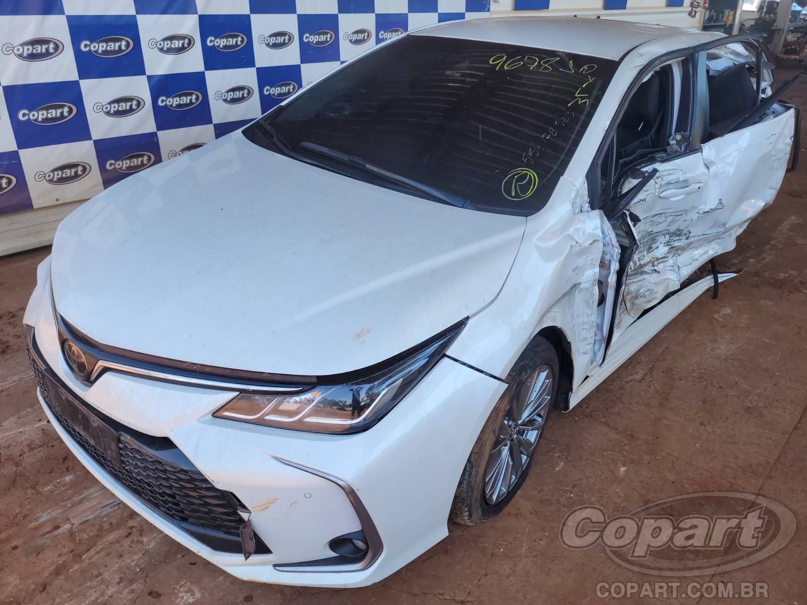 2024 TOYOTA COROLLA — leilão em Campo Grande/MS (foto 2)