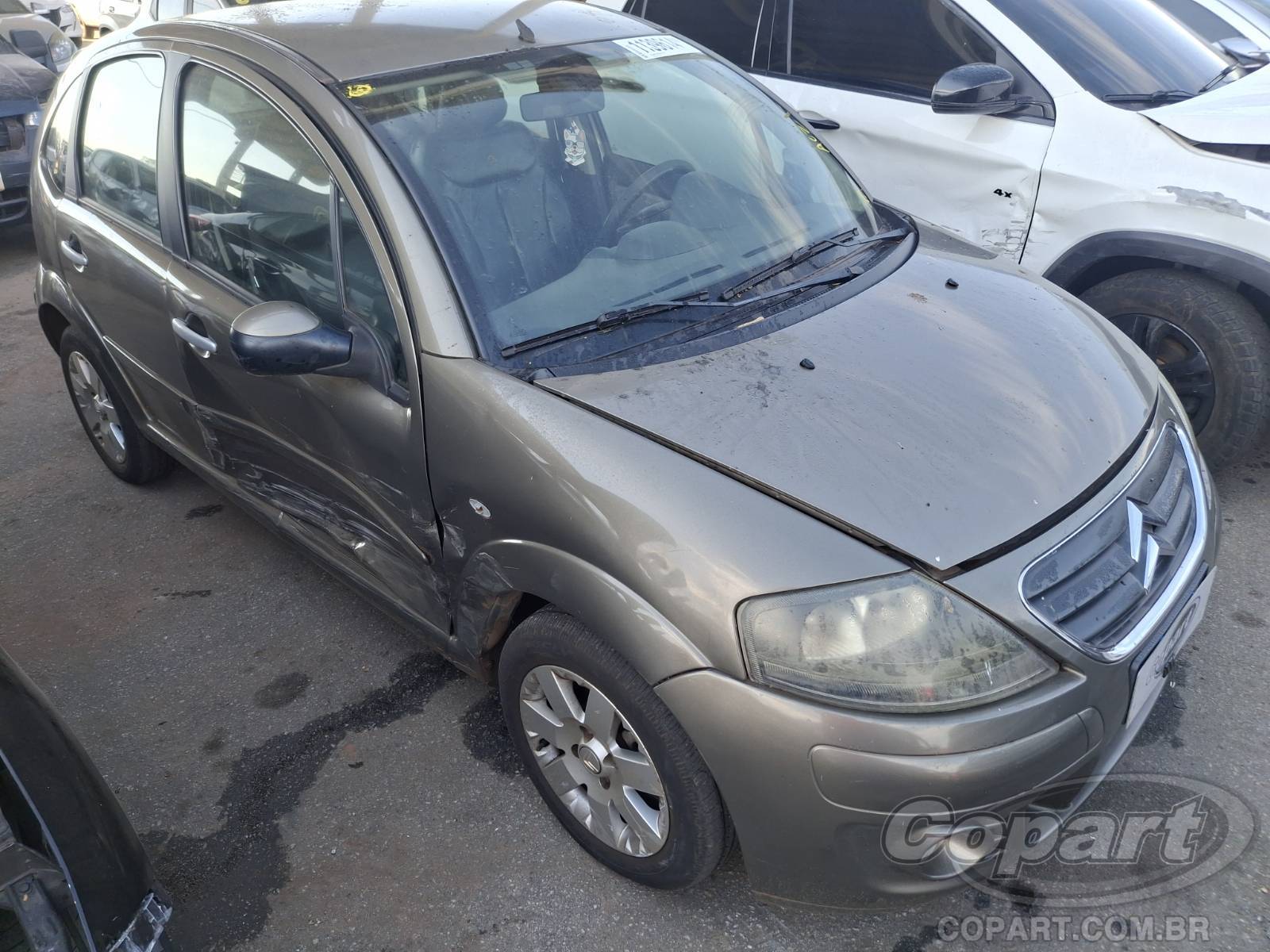 Veículo Peugeot C3 Citroen C3 Exclusive 1.4 2012 Recuperavel 2012 em leilão