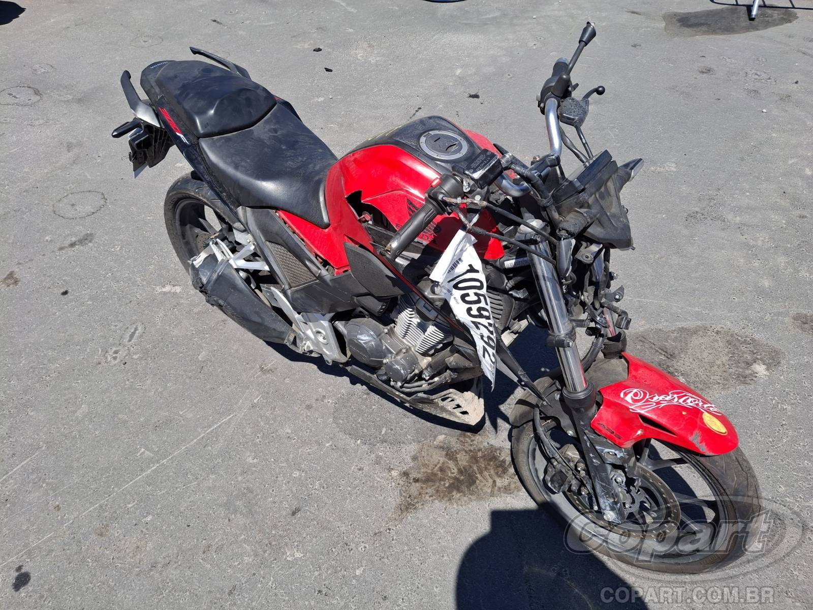 Veículo HONDA CB 300F 2024 HONDA CB 300F Twister ABS 2024 em leilão