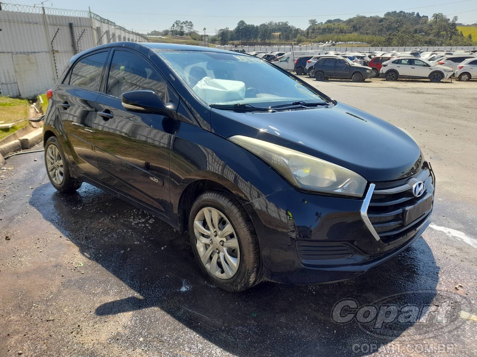 Veículo Hyundai HB20 HYUNDAI HB20 Comfort 1.6 16V CVVT 2015 2016 em leilão