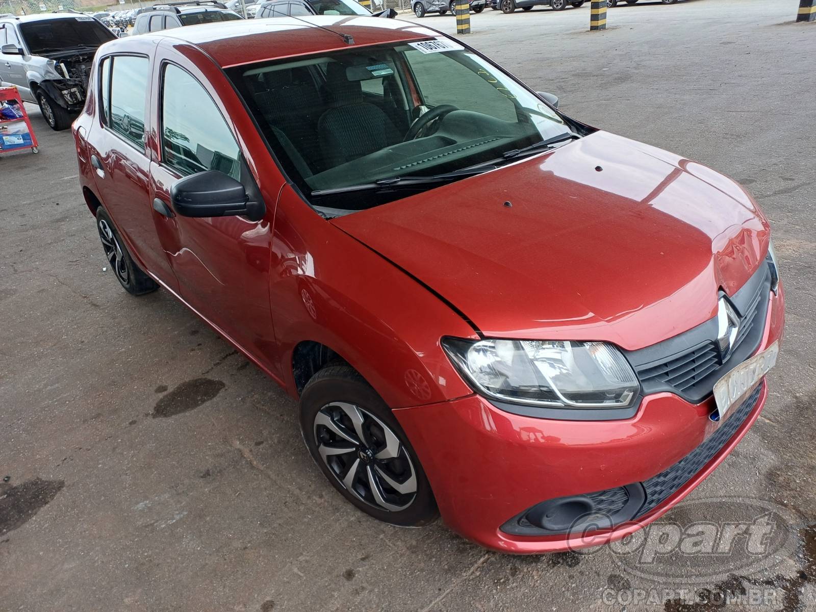 Veículo Renault Sandero 2019 RENAULT SANDERO Autentique 1.0 12V SCe 2019 em leilão
