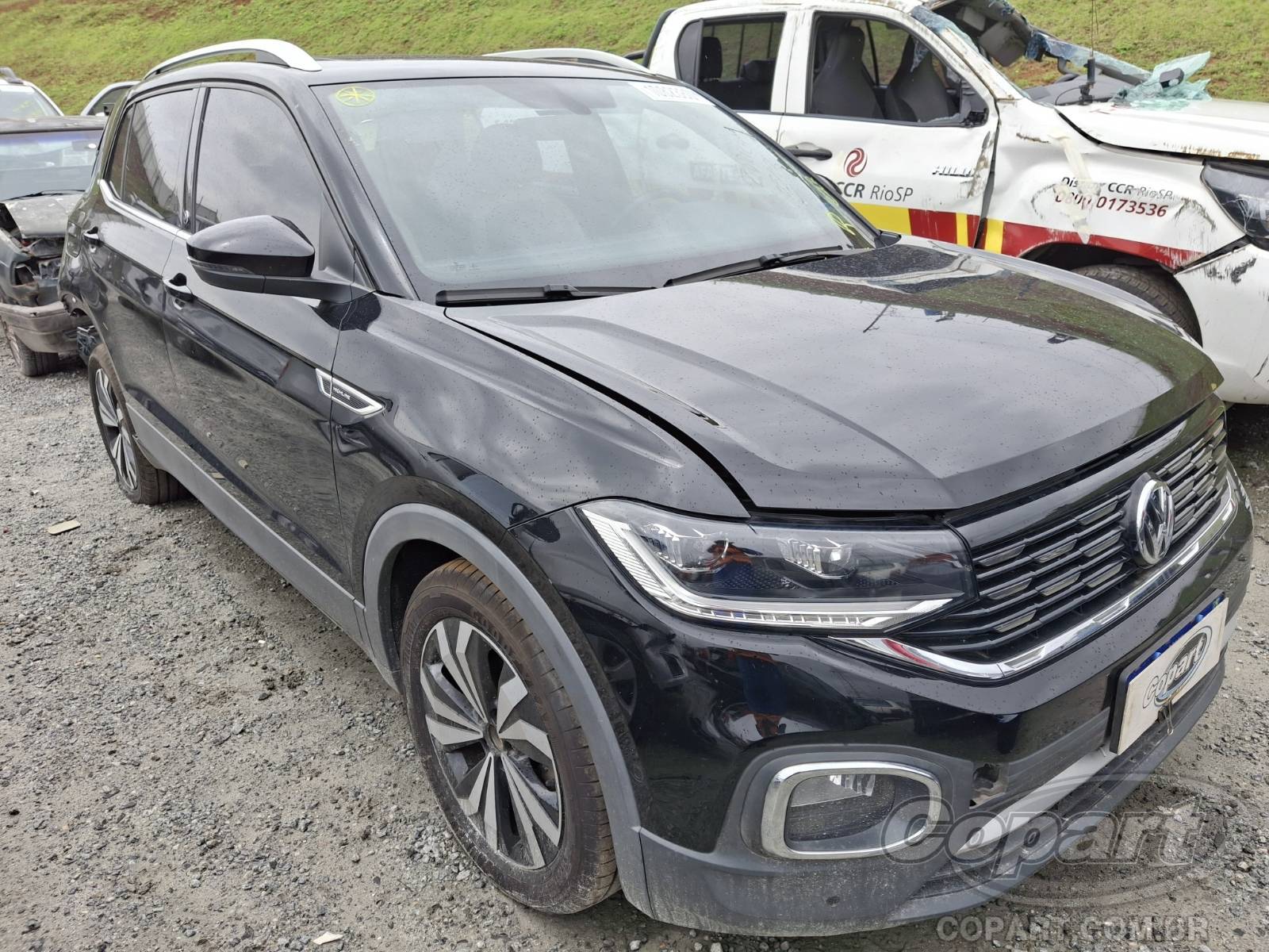 Veículo VW - VolksWagen T-Cross VOLKSWAGEN T-CROSS Highline 250 AT 1.4 16V TSI Turbo 2021 2021 em leilão