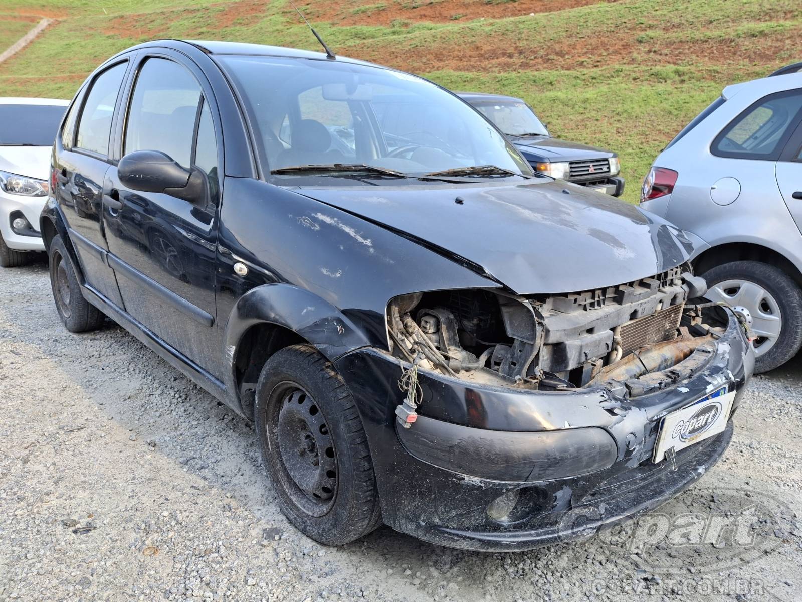 Citroen C3 GLX 1.4 2008 Pequena Monta Frontal