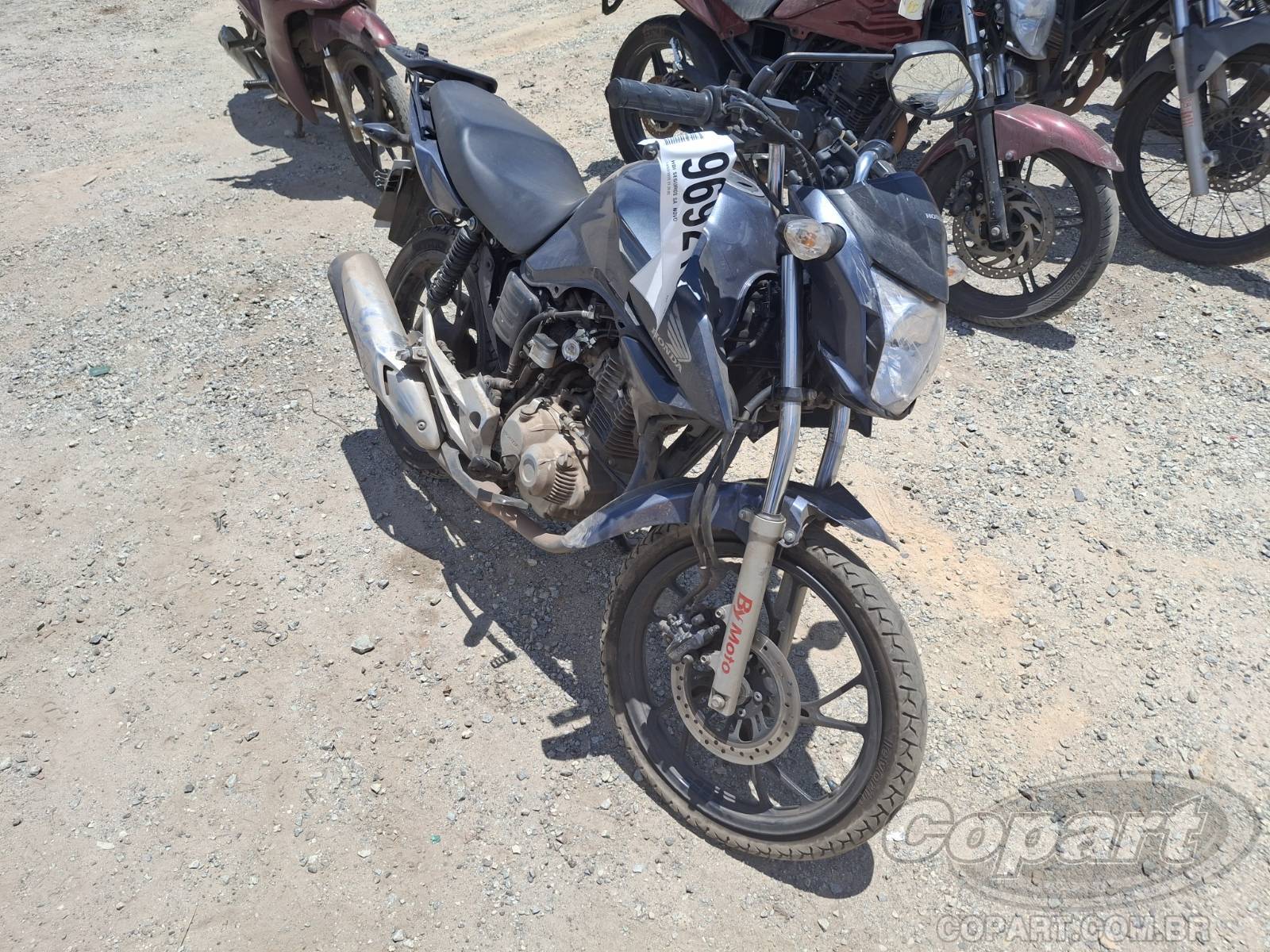 Honda CG 160 Fan FlexOne 2024 Colisão Média Monta