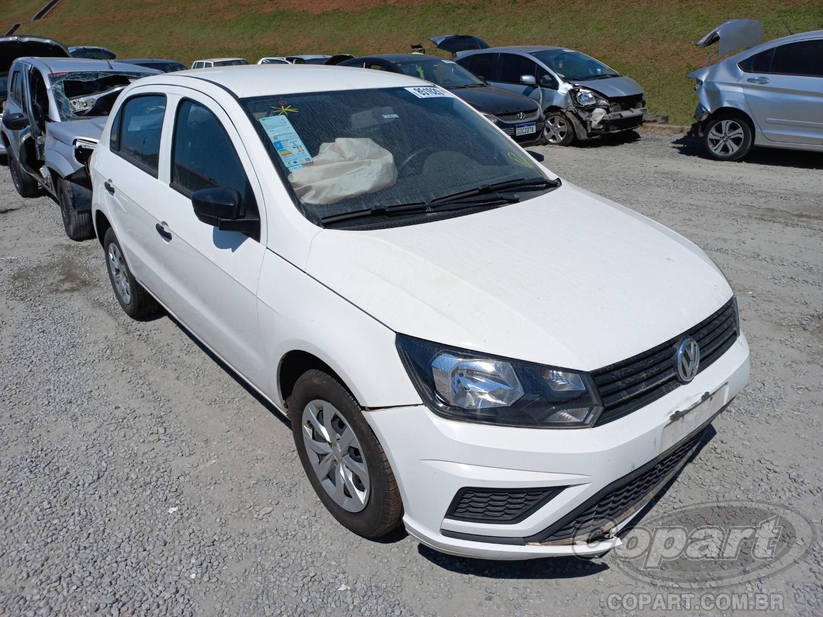 Veículo VW - VolksWagen Gol VOLKSWAGEN GOL 1.0 12V MPI 2023 Recuperavel 2023 em leilão