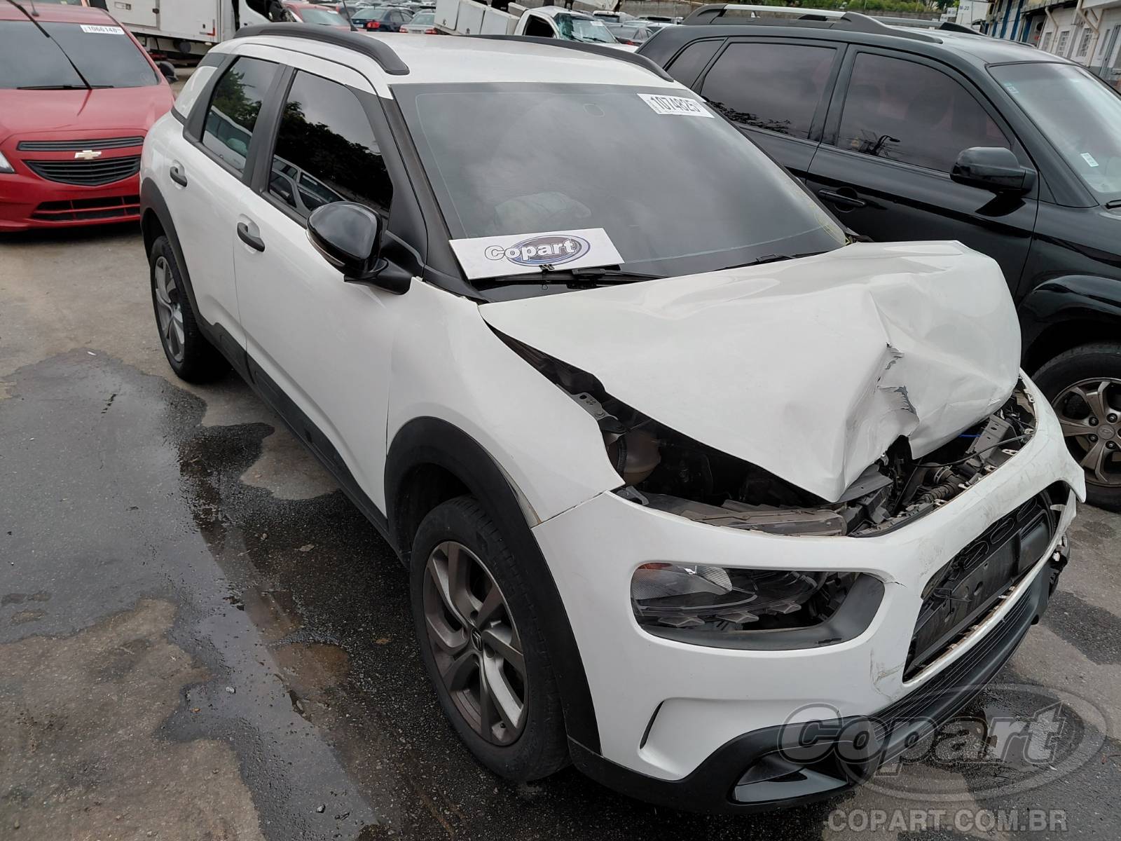 Veículo Citroën C4 Cactus Citroën C4 Cactus Feel 1.6 16V VVT 2022 Colisão Frontal 2022 em leilão