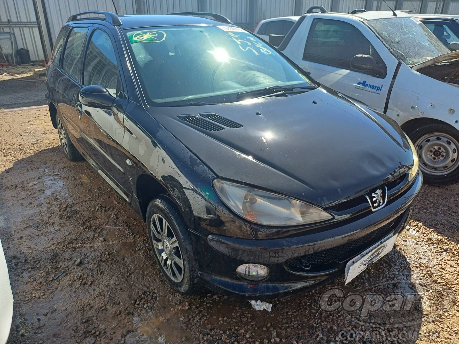Veículo Peugeot 206 Peugeot 206 SW Presence 1.4 2008 Médio Dano 2008 em leilão