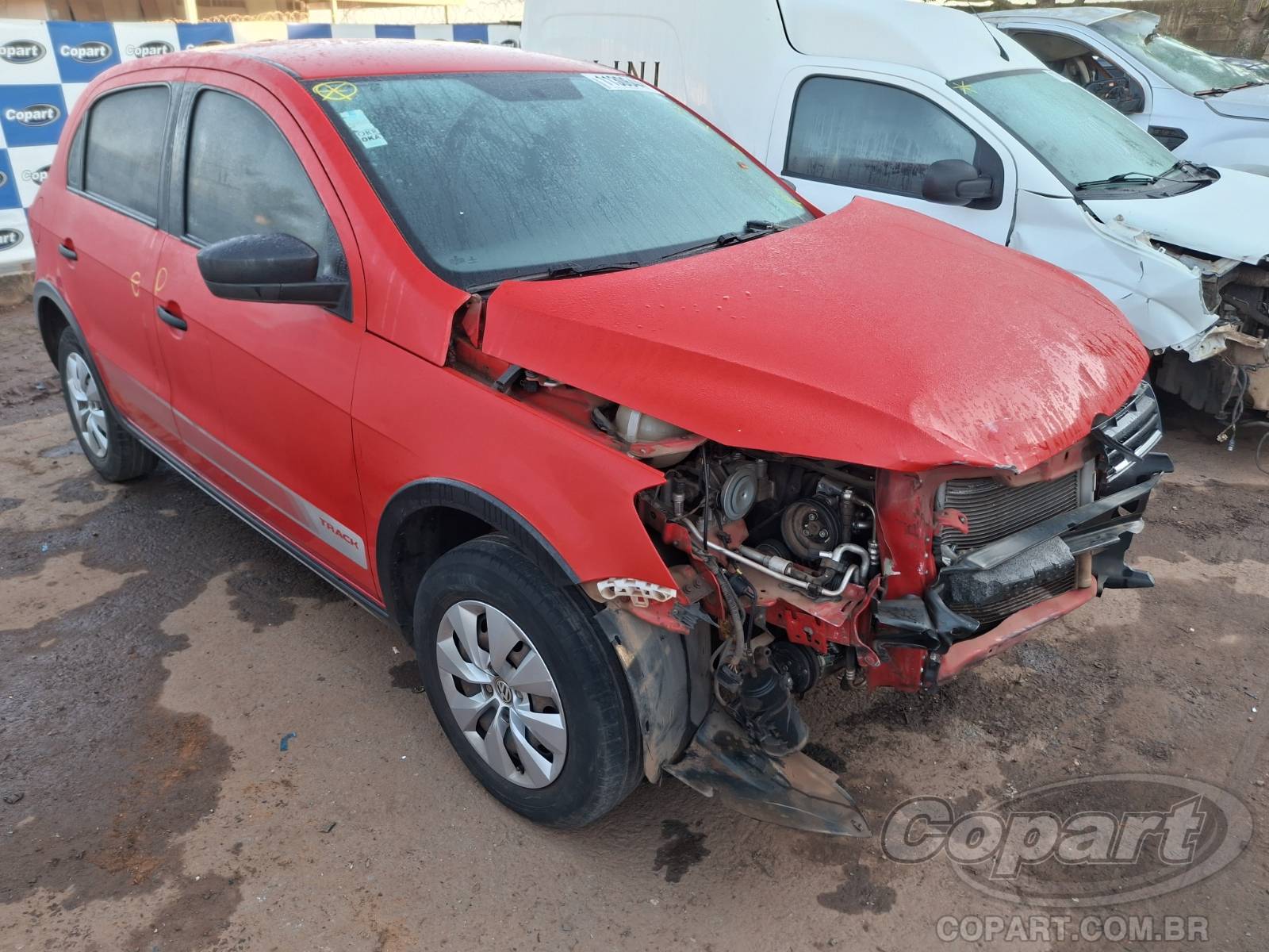 Veículo VW - VolksWagen Gol Volkswagen Gol Track 1.0 Total Flex 2014 em leilão