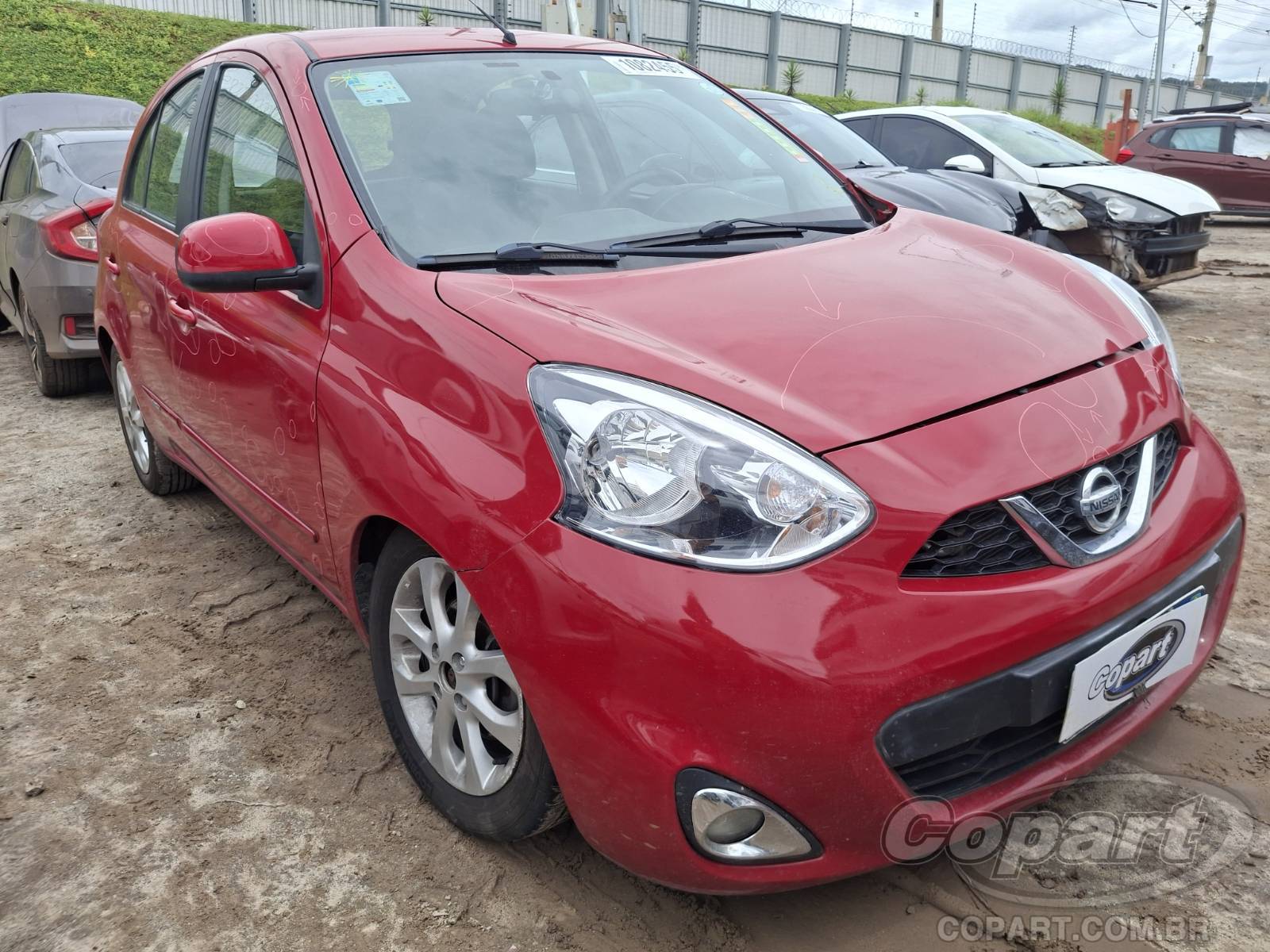 Veículo Nissan March Nissan March SV CVT 1.6 16V 2018 2018 em leilão