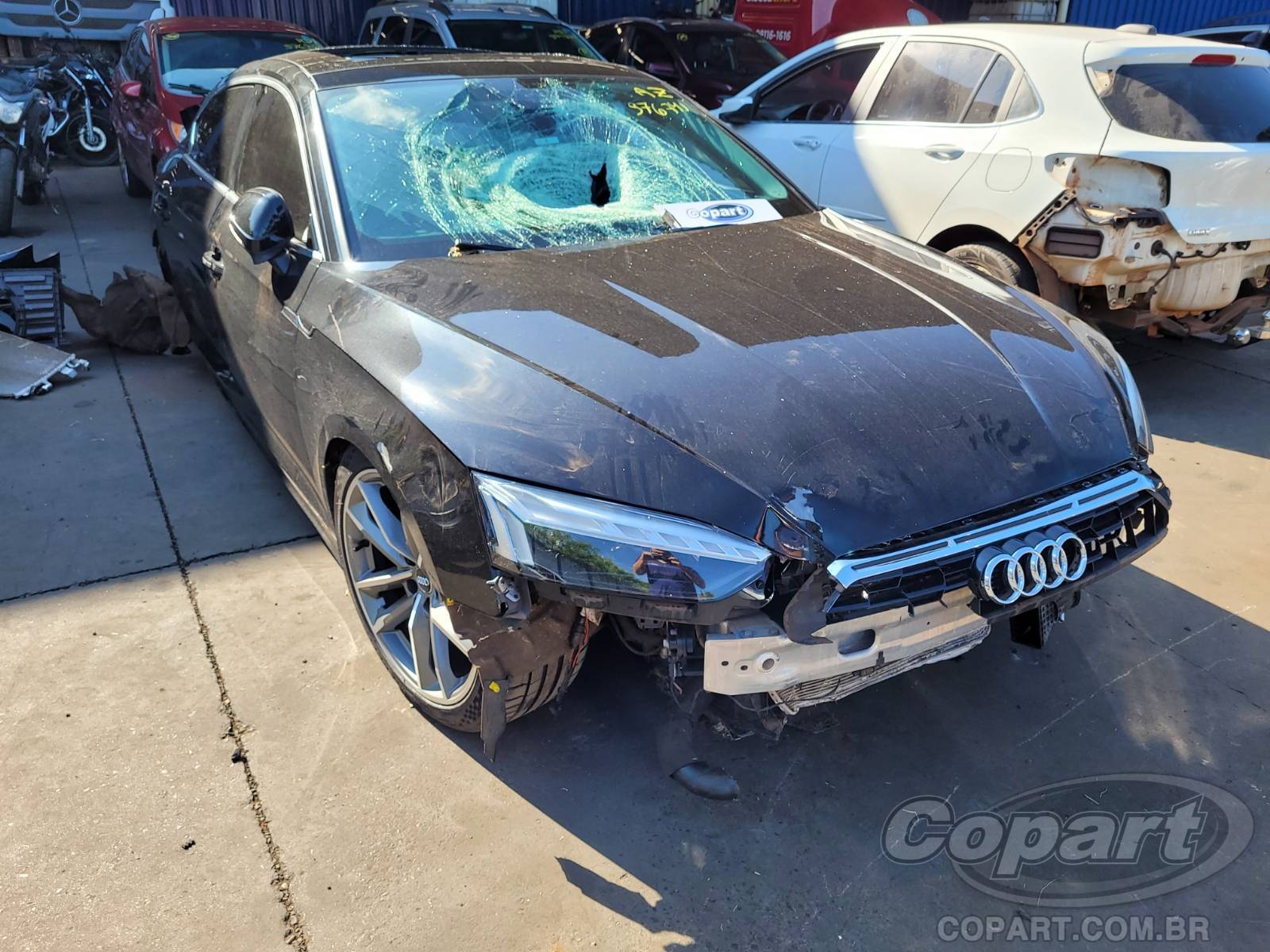 Veículo Audi A5 SPORTBACK AUDI A5 SPORTBACK 2.0 16V TFSI TURBO 2021 2022 em leilão