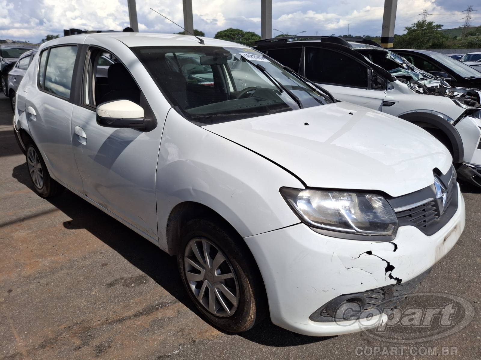 Veículo Renault Sandero Renault Sandero Expression 1.0 16V Hi-Power 2016 em leilão
