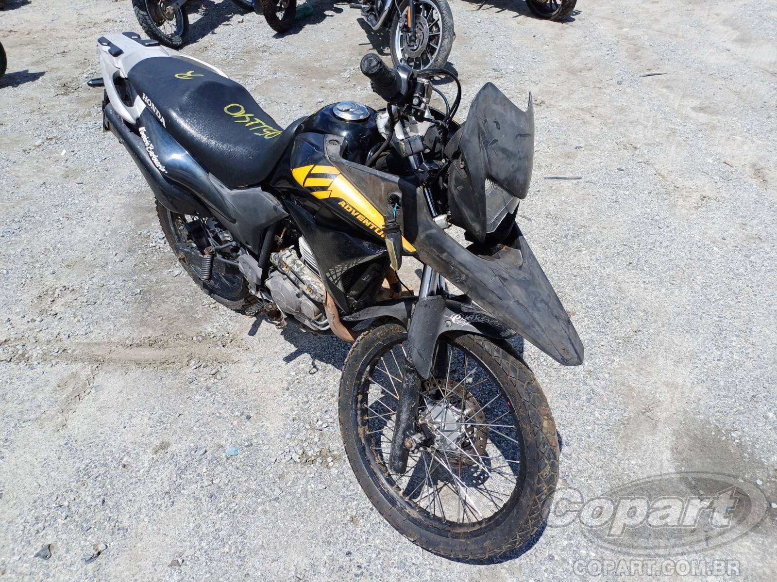 Veículo HONDA Honda Honda XRE 300 2011 Média Monta Colisão 2011 em leilão