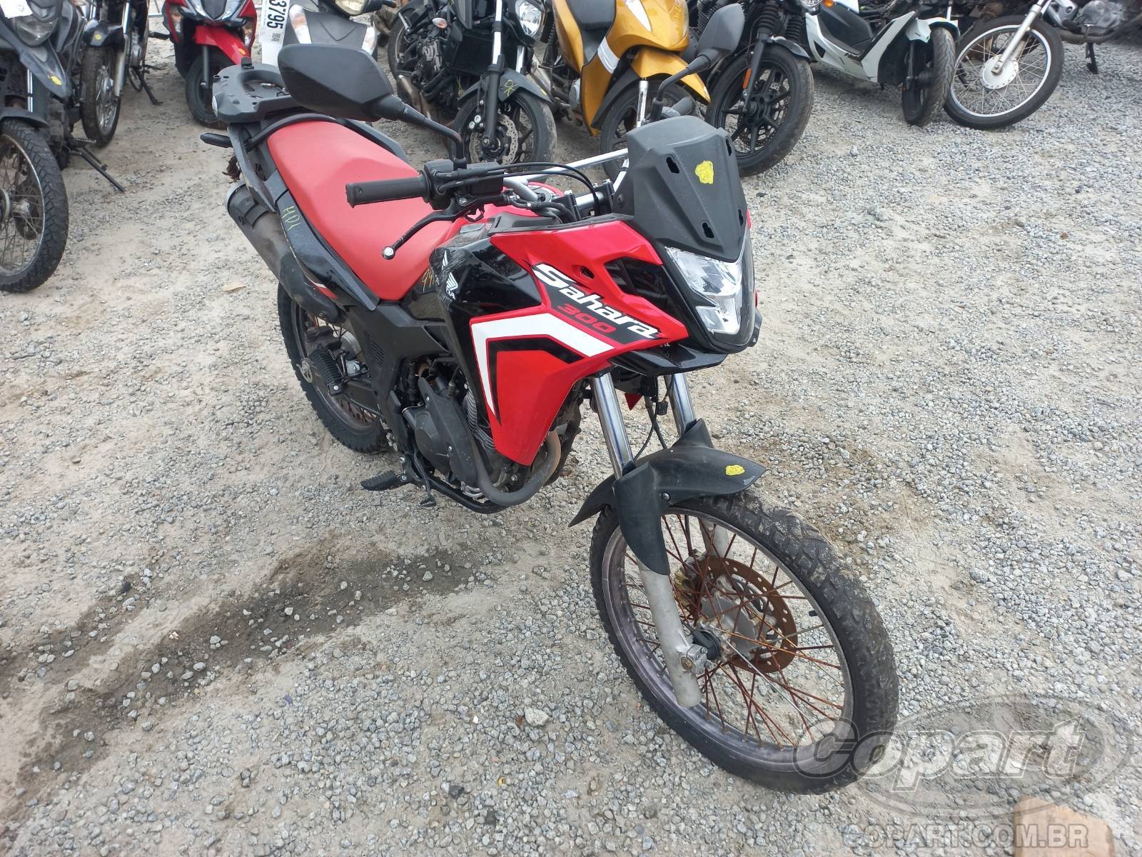 Veículo HONDA XRE SAHARA 2024 HONDA XRE SAHARA 300 2024 em leilão