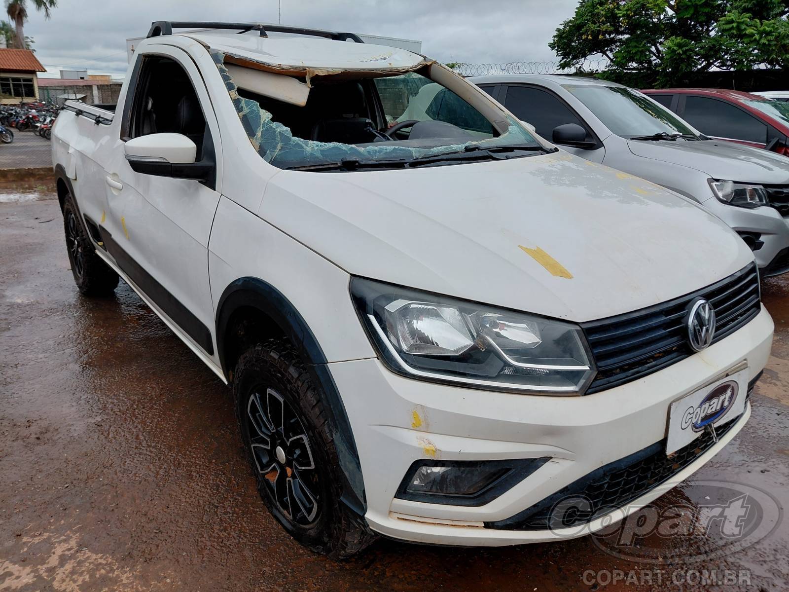 Veículo VOLKSWAGEN Volkswagen VOLKSWAGEN Saveiro 2018 em leilão