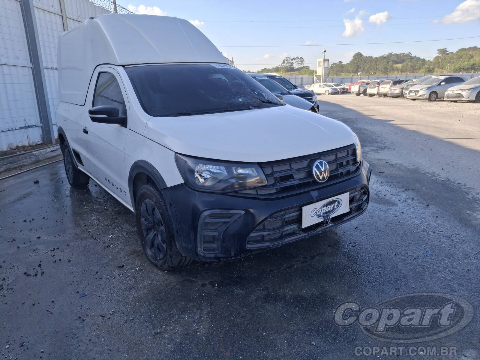 Veículo VW - VolksWagen Saveiro VW Saveiro Robust 1.6 16V MSI 2025 Queimado 2025 em leilão