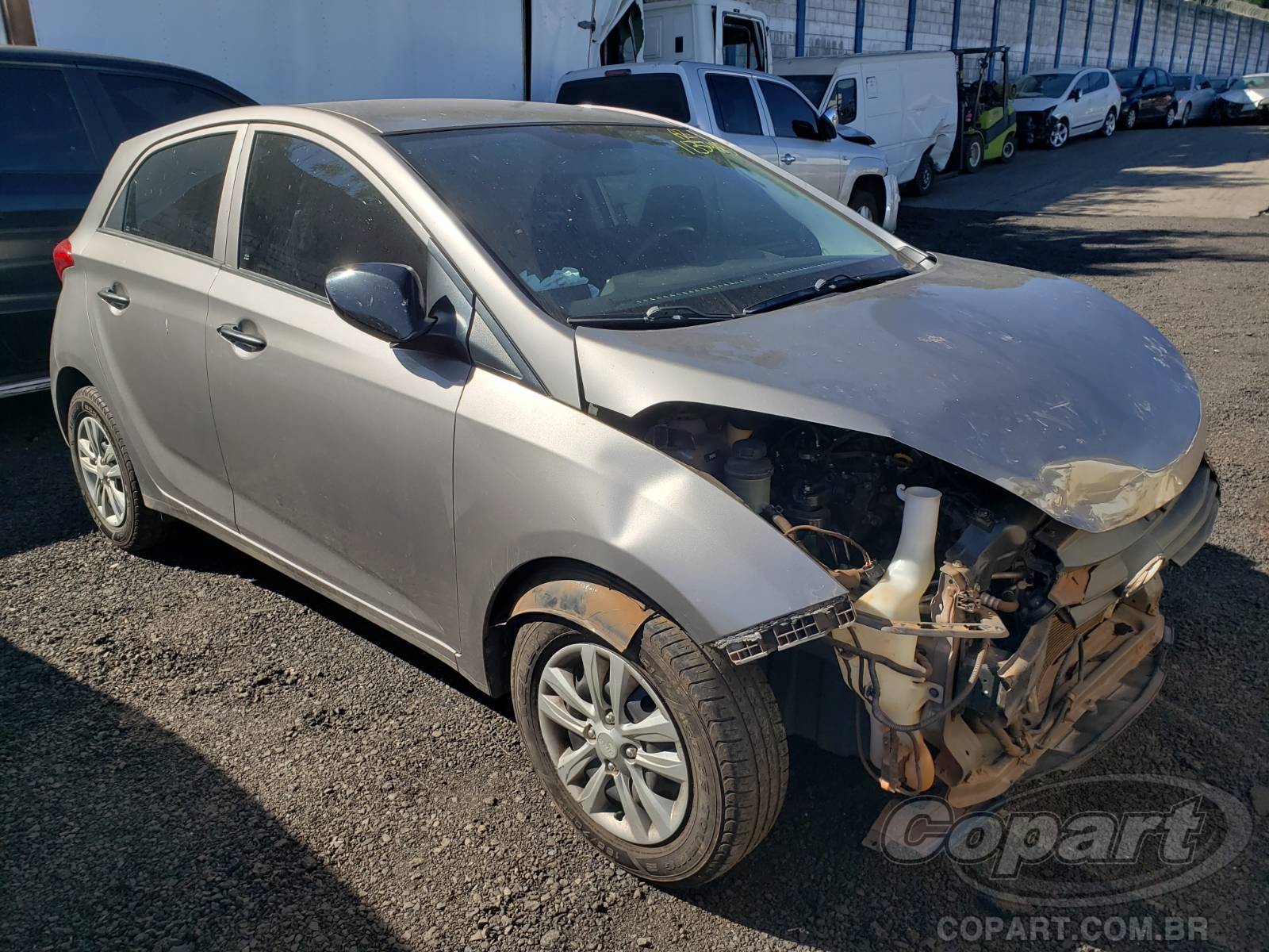 Veículo Hyundai HB20 Hyundai HB20 Comfort 1.0 12V CVVT 2018 Recuperável 2018 em leilão
