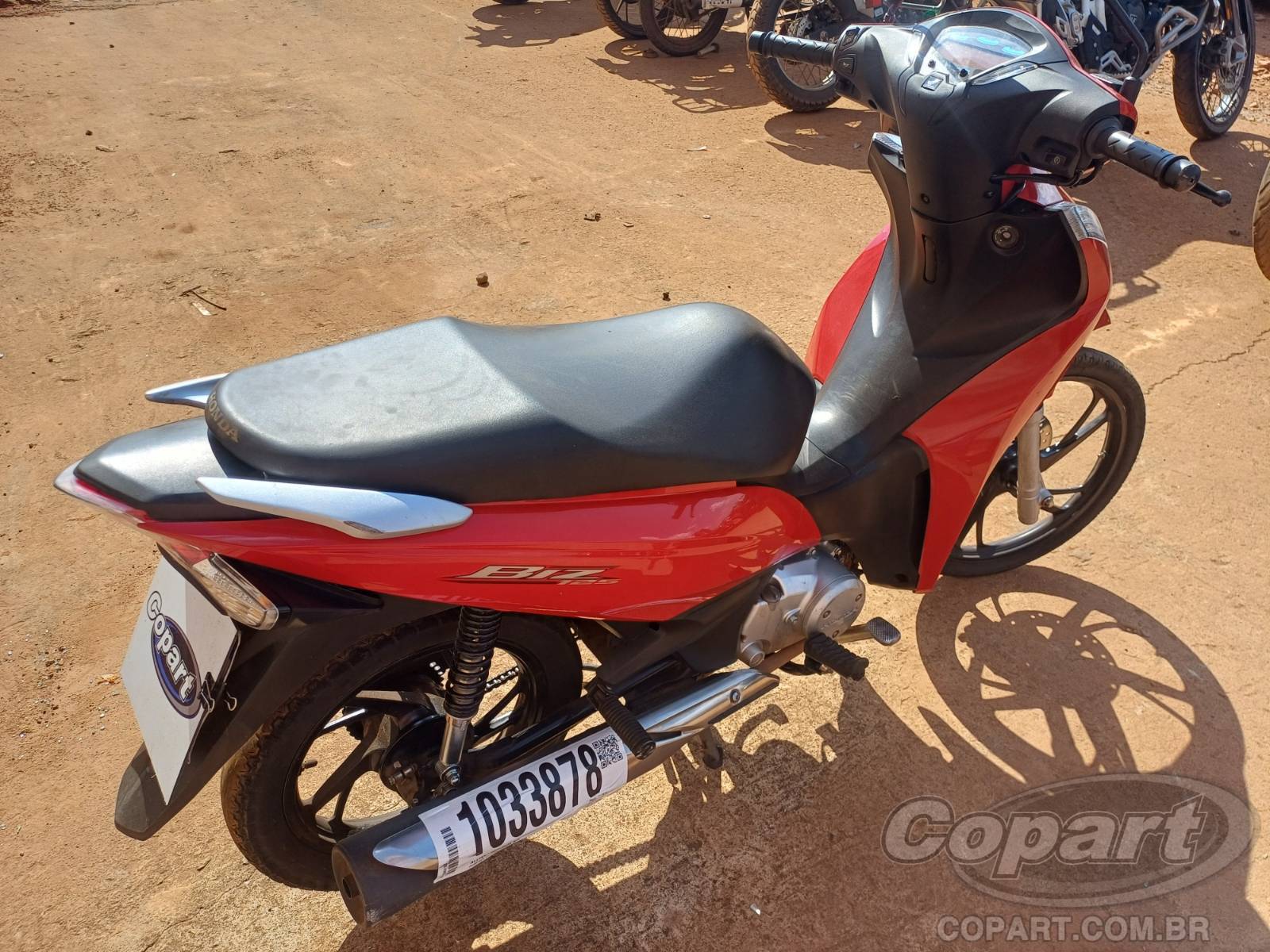 2024 HONDA BIZ — leilão em Goiânia/GO (foto 4)