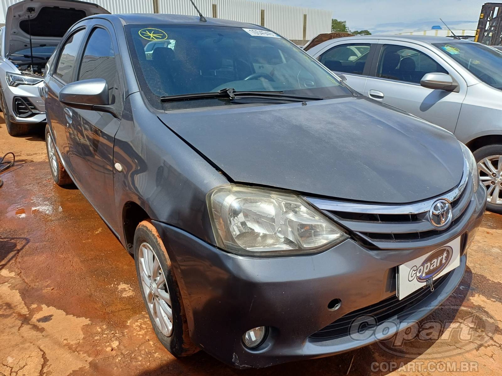Veículo Toyota Etios 2014 TOYOTA ETIOS SEDA XLS 1.5 16V 2014 em leilão