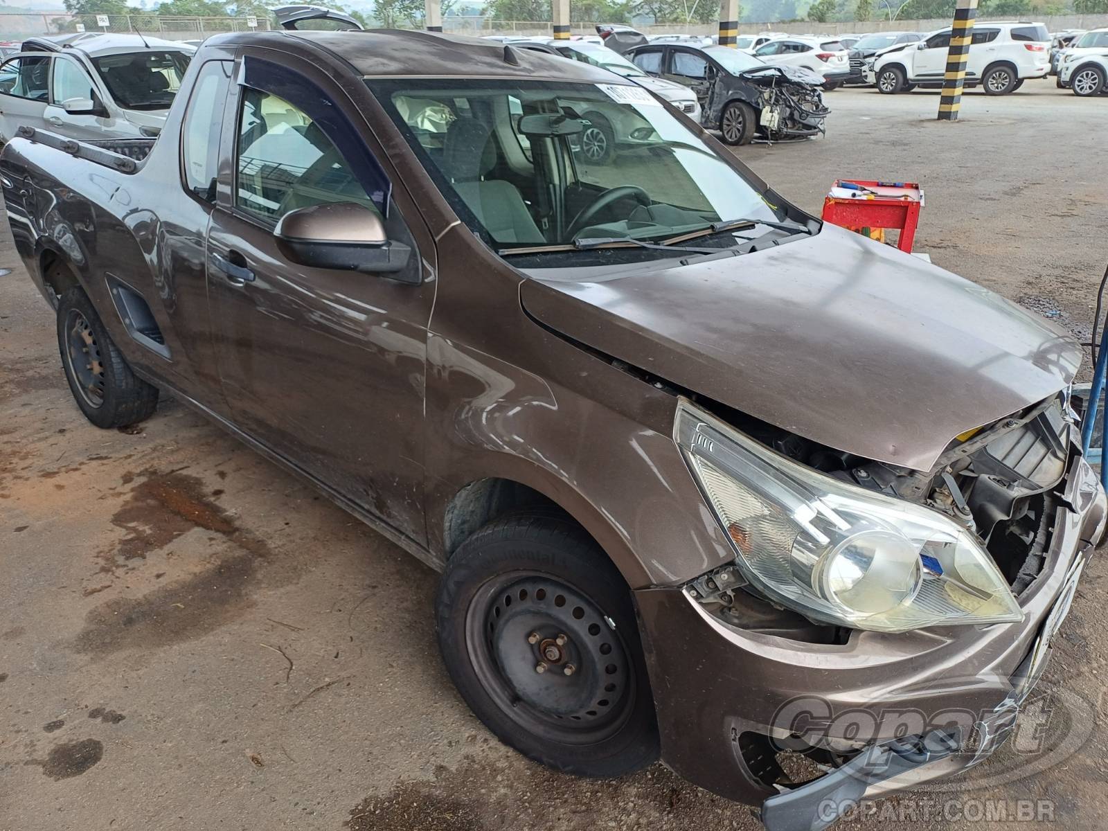 Veículo GM - Chevrolet Montana CHEVROLET MONTANA LS 1.4 Econo.Flex 2015 2015 em leilão