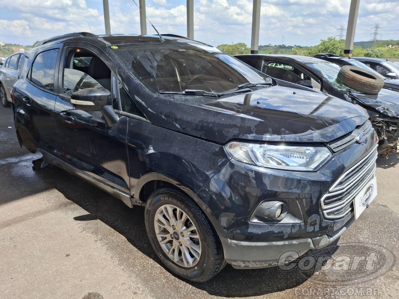 Veículo Ford Ecosport Ford Ecosport SE 1.6 16V Sigma 2017 Colisão Média Monta 2017 em leilão