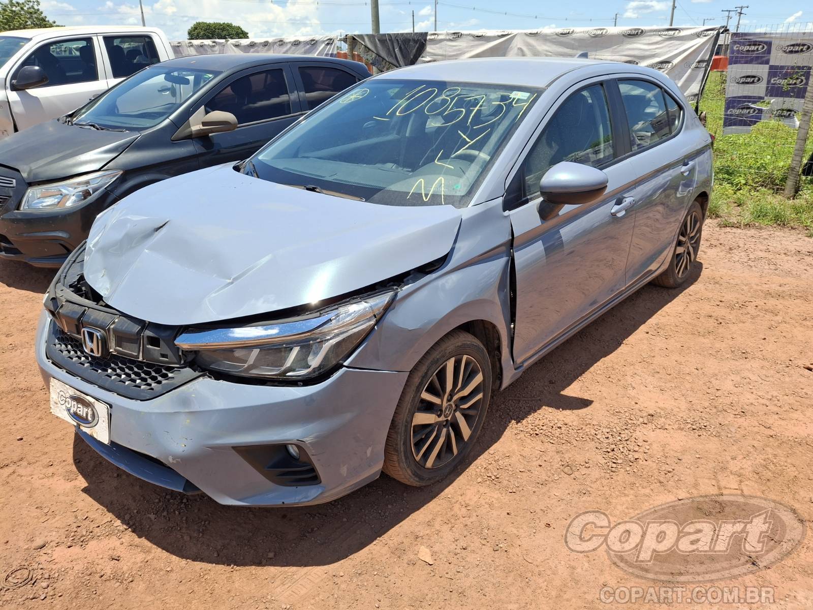 2022 HONDA CITY HATCHBACK — leilão em Cuiabá/MT (foto 2)