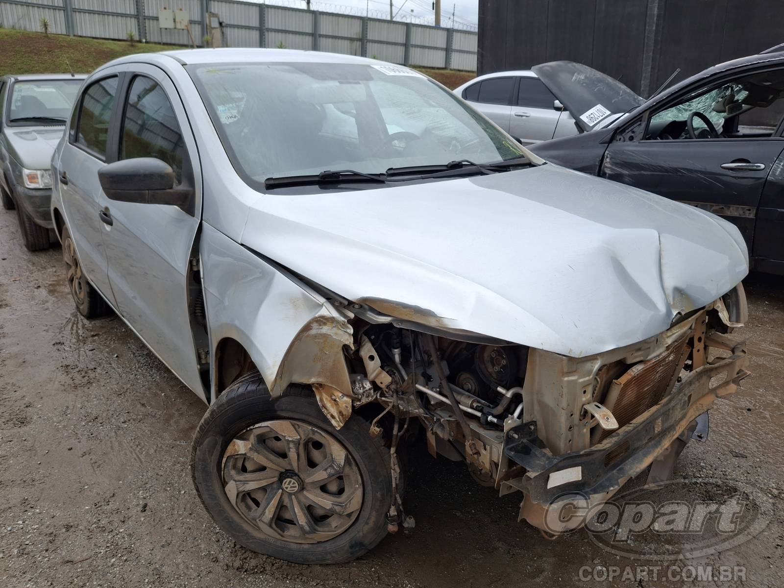 Veículo VW - VolksWagen Volkswagen VOLKSWAGEN GOL 1.0 TOTAL FLEX 2015 2016 em leilão