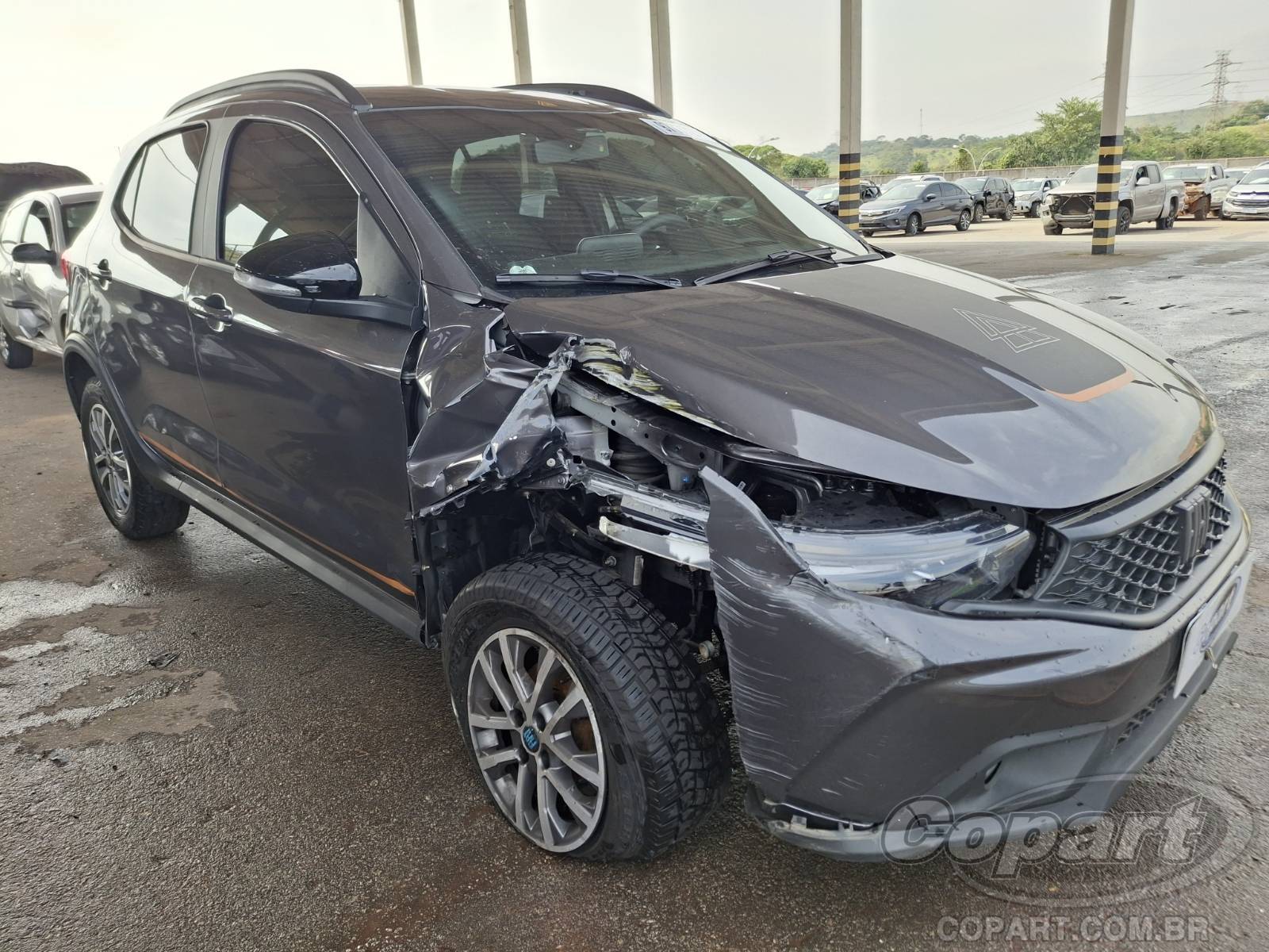 Veículo Fiat Argo Fiat Argo Trekking 1.3 Firefly 2025 Colisão Lateral 2025 em leilão