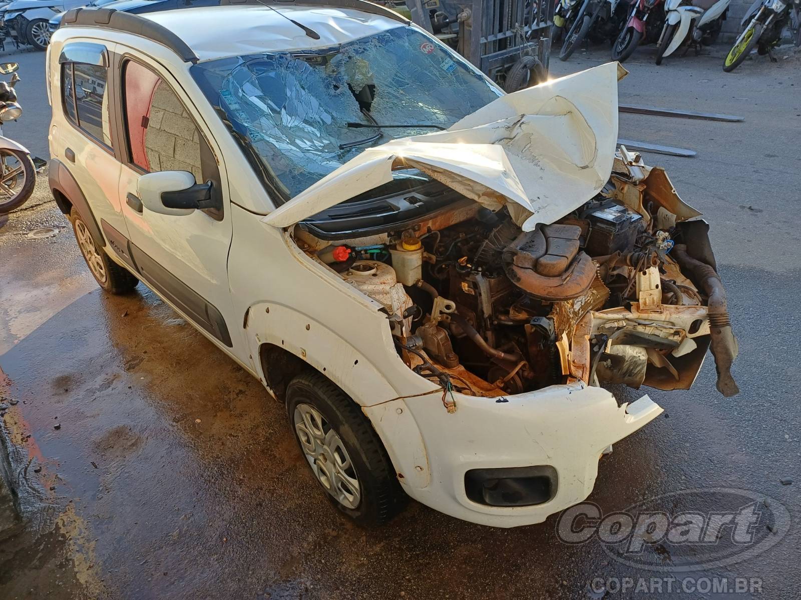 Veículo Fiat Uno FIAT UNO 1.0 EVO 2015 em leilão