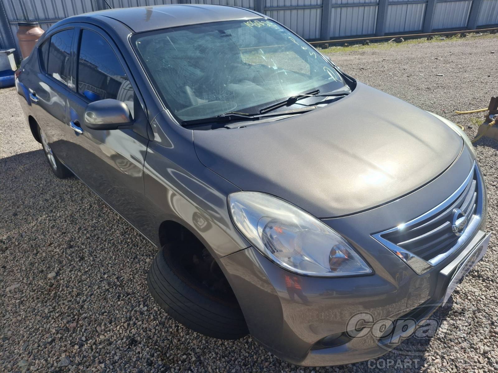 Veículo Nissan Versa 2014 NISSAN VERSA SL 1.6 16V FLEXIVEL ALCOOL/GASOLINA 2014 em leilão