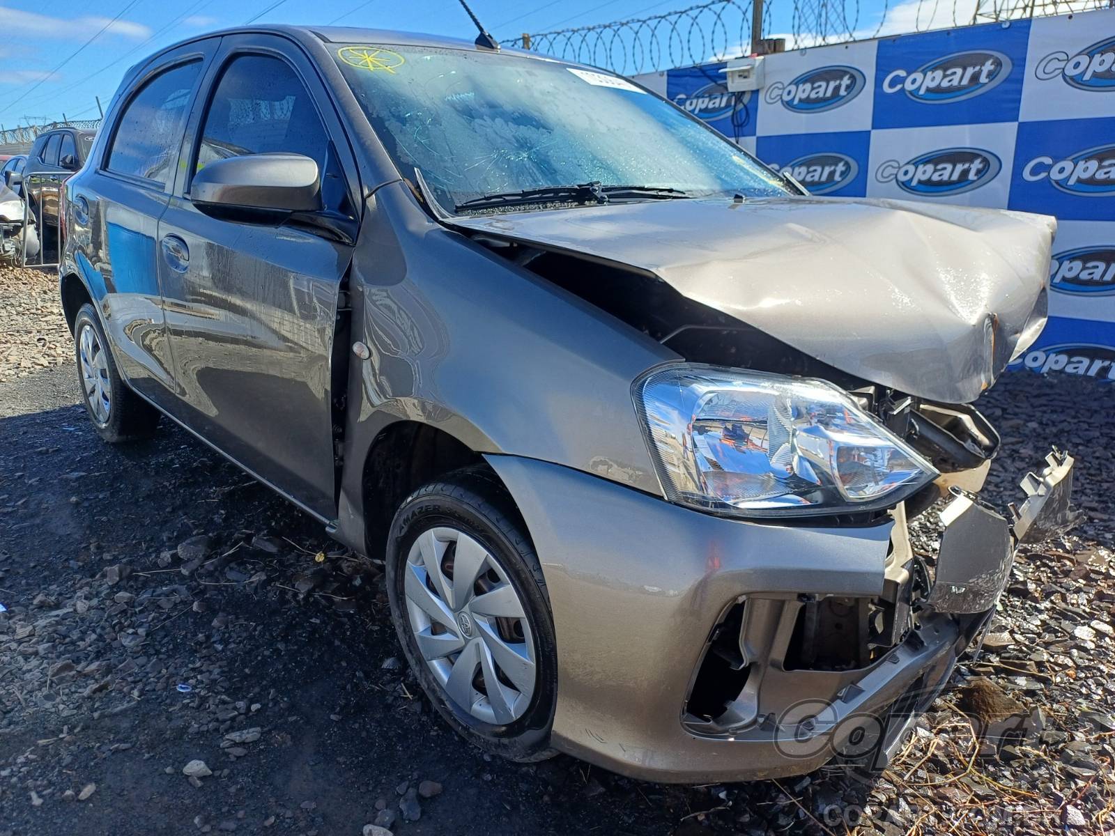 Veículo Toyota Etios TOYOTA ETIOS X 1.3 16V DUAL VVT-I 2018 2018 em leilão