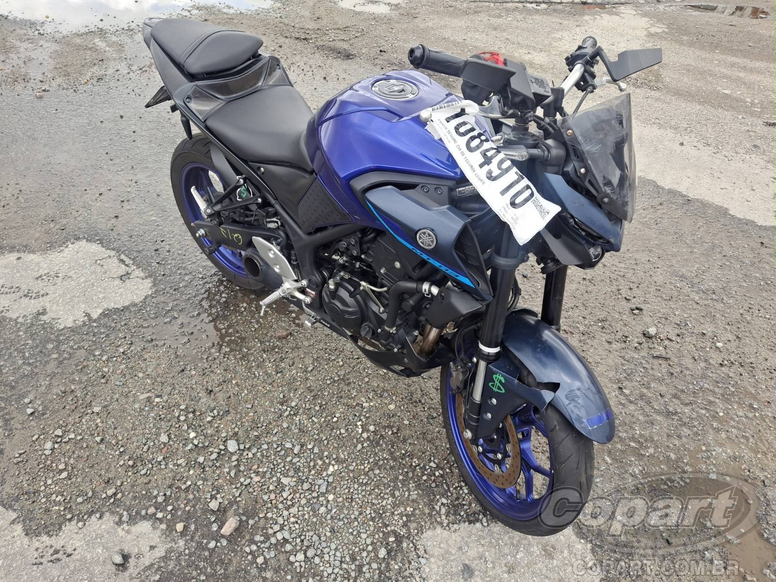 Veículo YAMAHA MT-03 Yamaha MT-03 321 ABS 2024 2024 em leilão