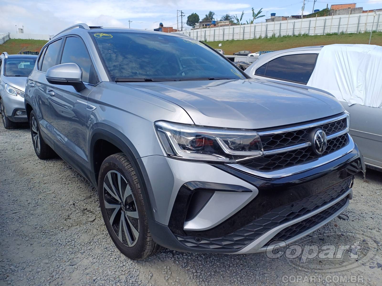Veículo VW - VolksWagen Taos Volkswagen Taos Highline 250 1.4 16V TSI Turbo 2023 Médio Dano Frontal 2023 em leilão