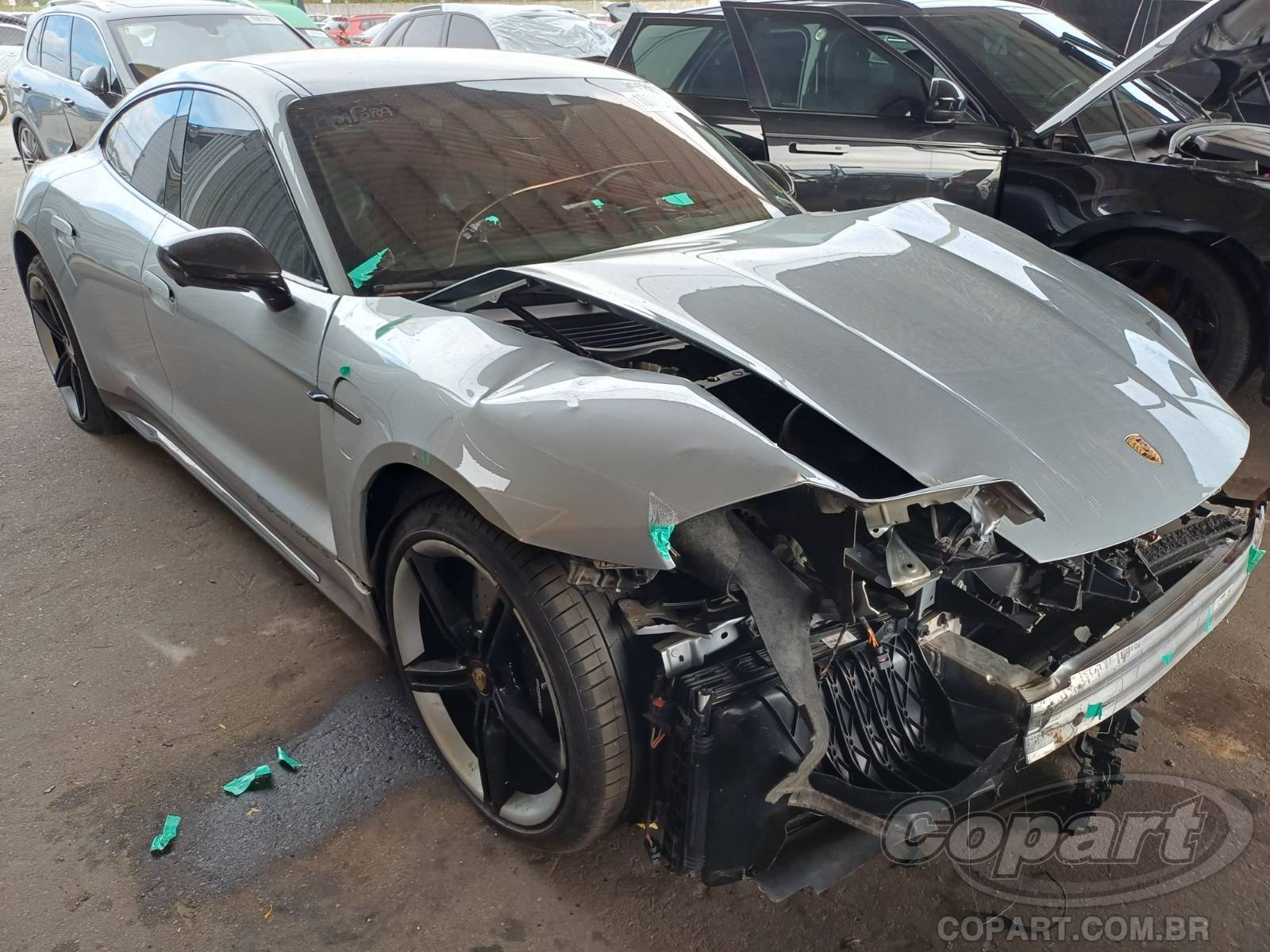 Veículo Porsche Taycan Porsche Taycan Turbo S 500 kW 2021 2021 em leilão