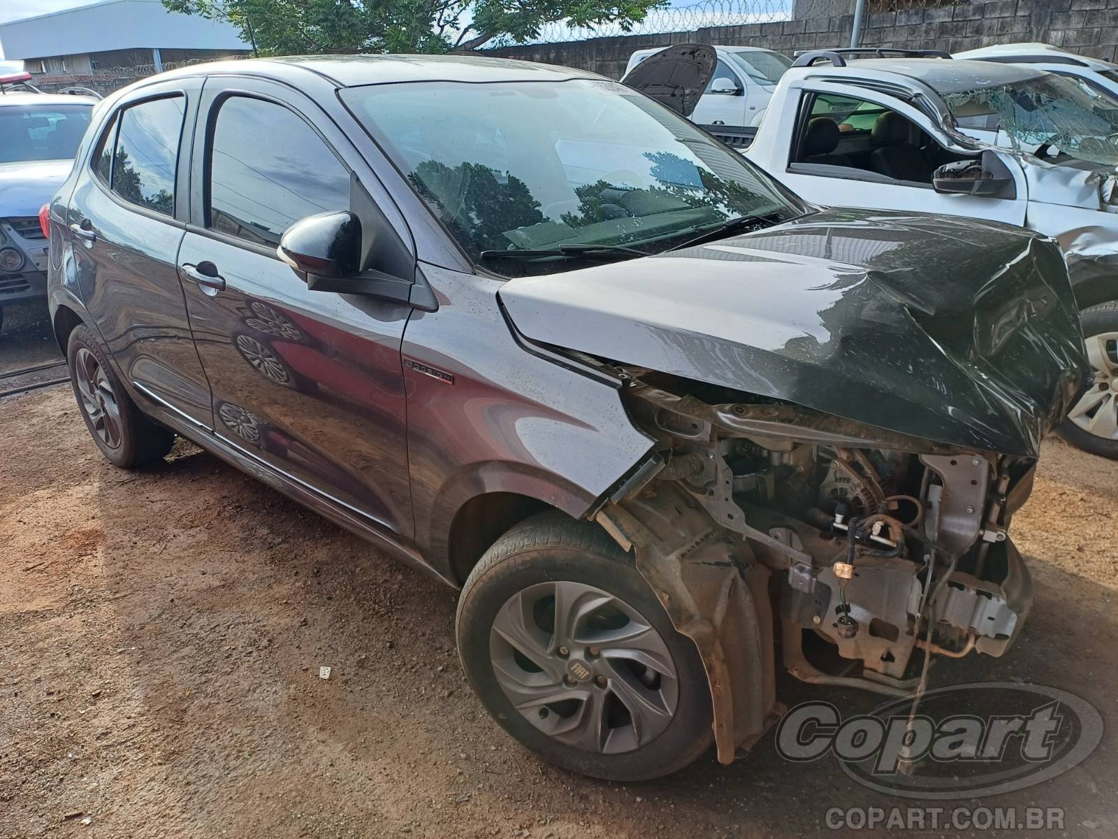 Veículo Fiat Argo Fiat Argo Drive 1.0 Firefly 2022 Médio Dano Frontal 2022 em leilão