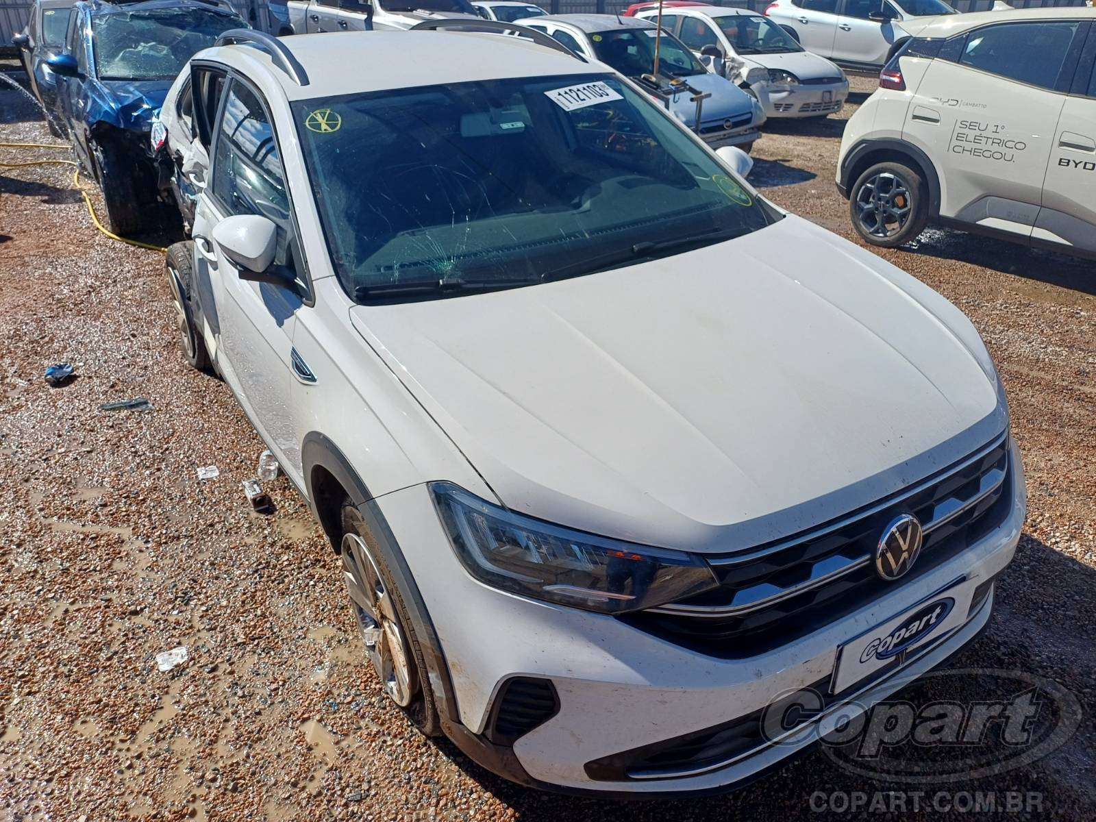 Veículo VW - VolksWagen Volkswagen Volkswagen Nivus 2021 1.0 Turbo Flex 2021 em leilão