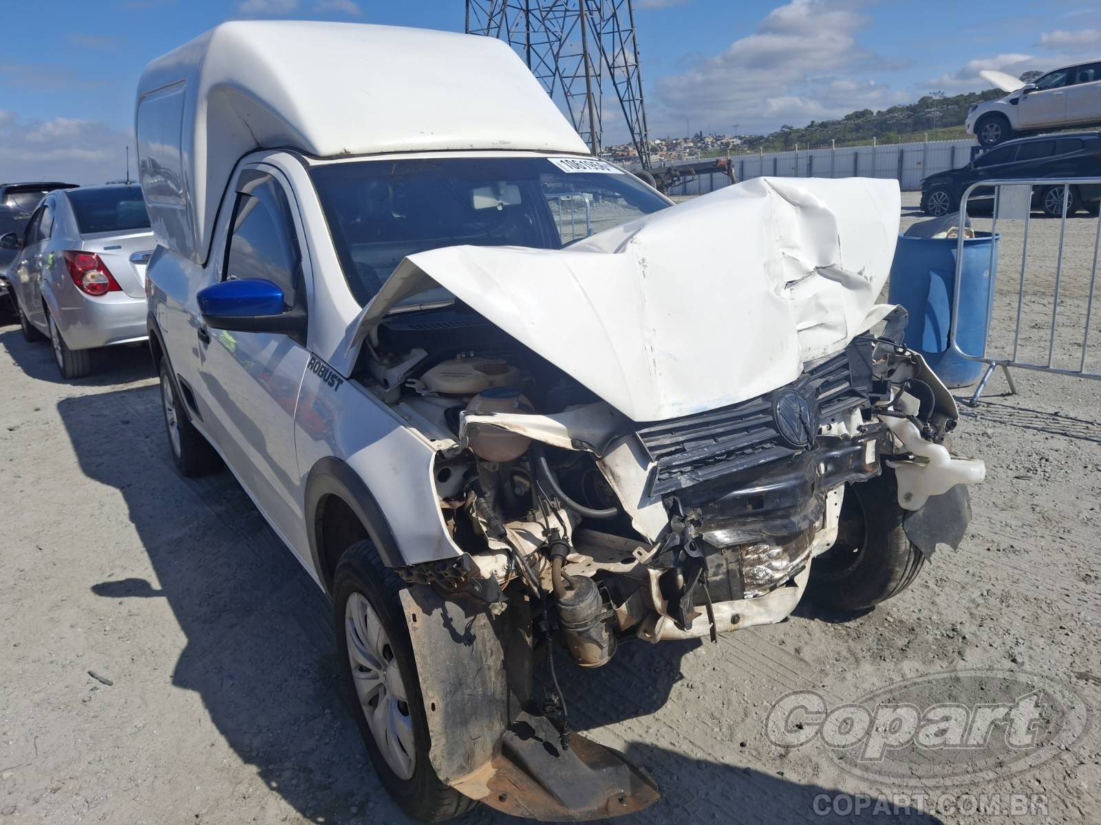 Veículo VW - VolksWagen Saveiro Volkswagen Saveiro Robust 1.6 MSI 2017 2017 em leilão