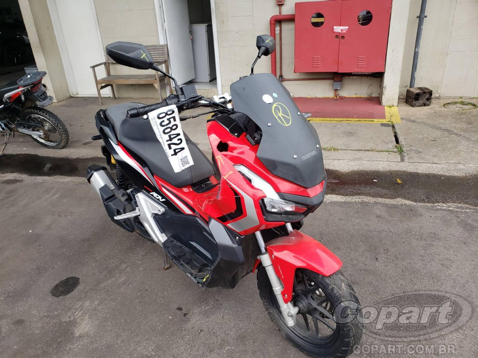 Veículo HONDA ADV Honda ADV 150 ABS V-MATIC 2021 Pequena Monta 2021 em leilão
