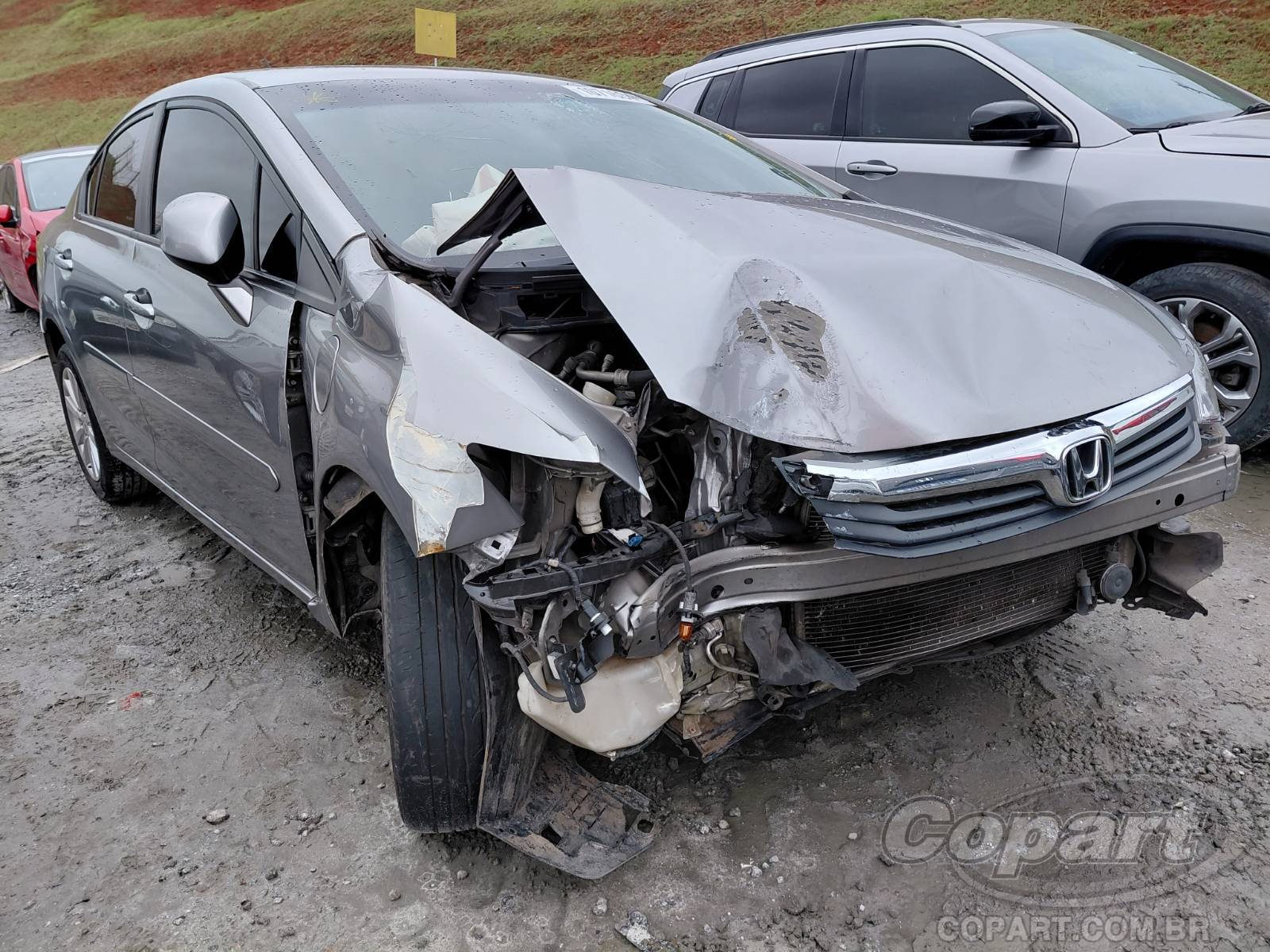 Veículo Honda Civic Honda Civic LXS 1.8 16V i-VTEC 2014 2014 em leilão