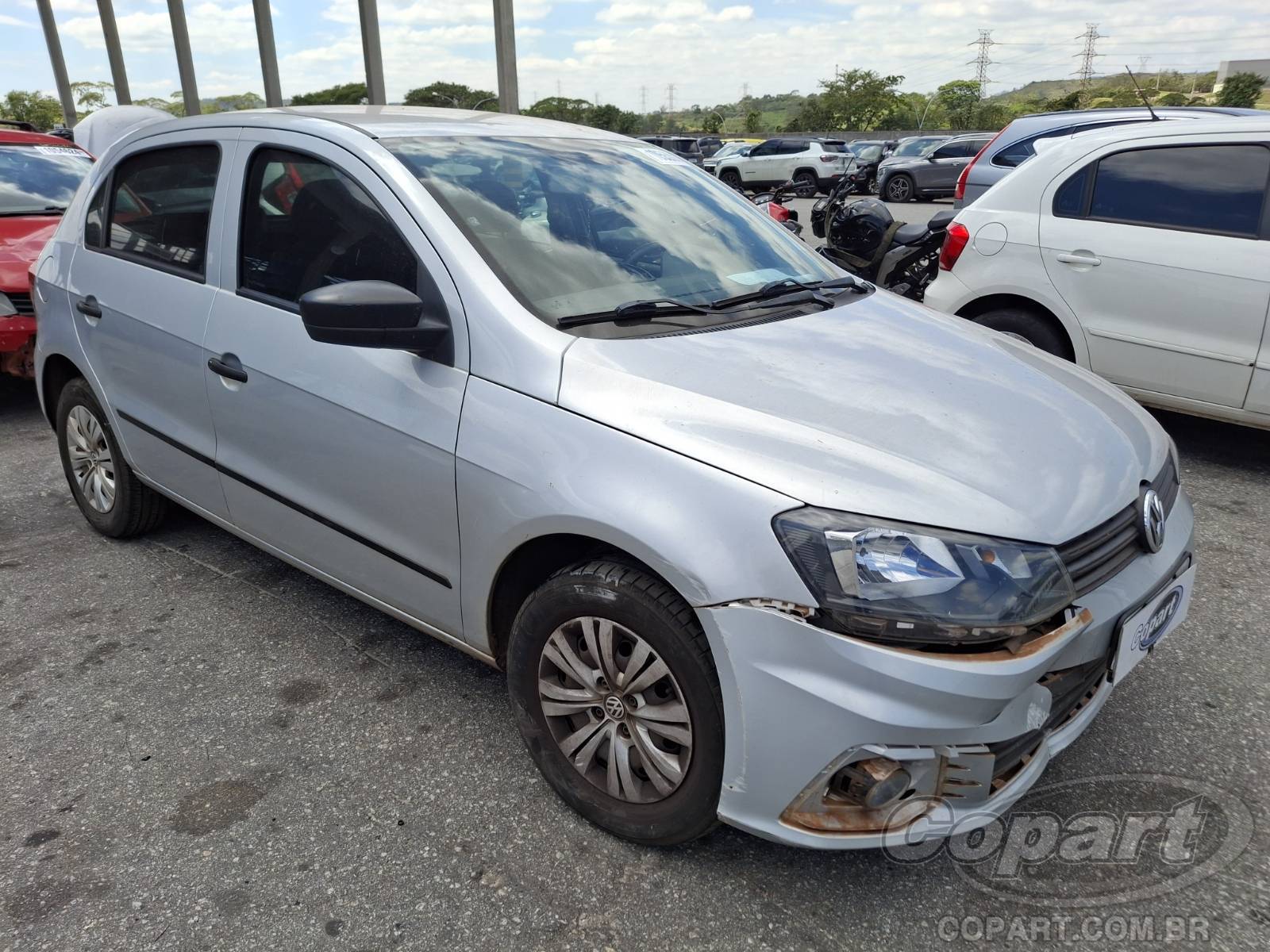 Veículo VW - VolksWagen Gol 2018 VOLKSWAGEN GOL Gol Trendline 1.0 12V MPI 2018 em leilão