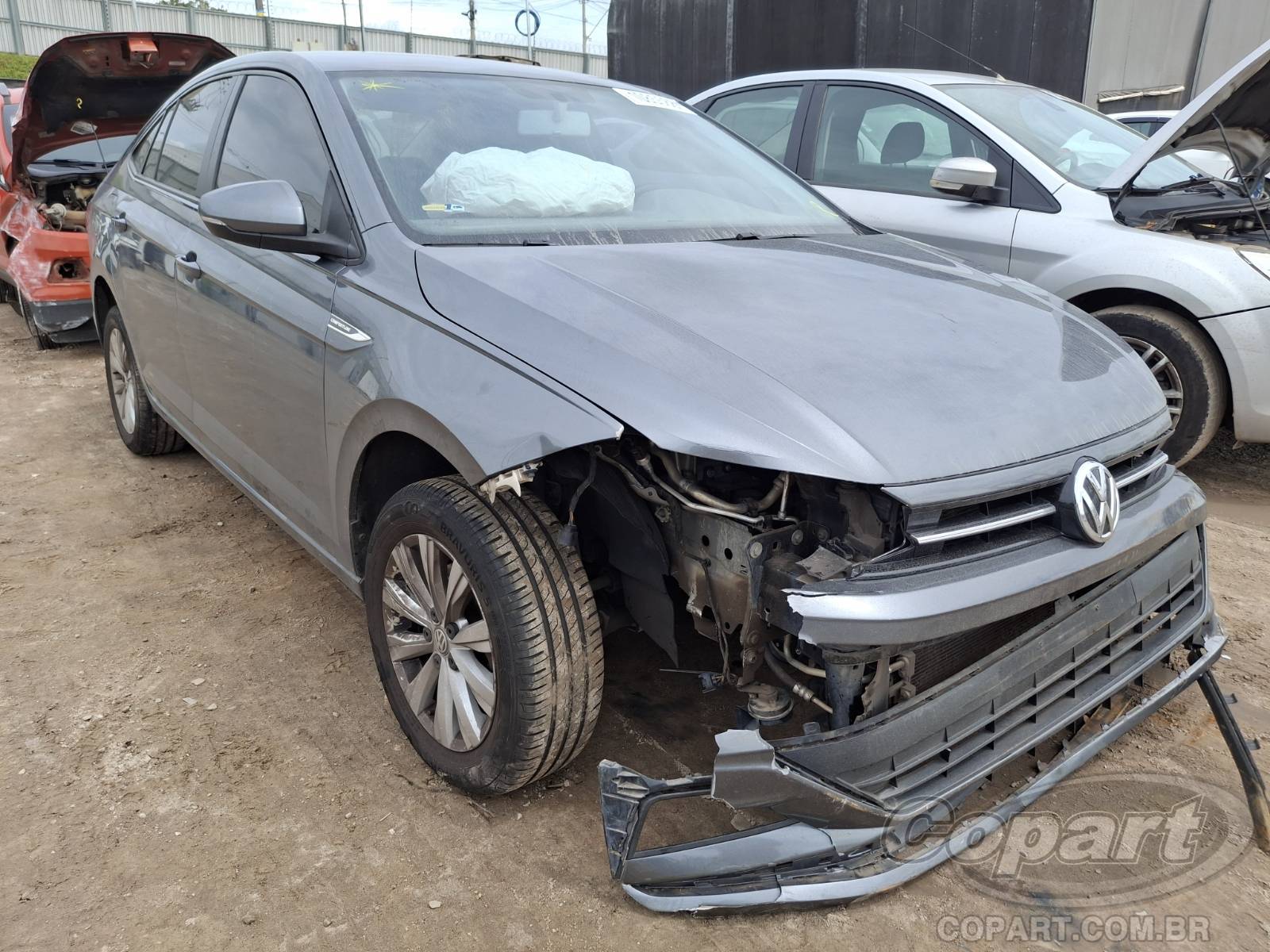 Veículo VW - VolksWagen Virtus VW Virtus Comfortline 200 AT 1.0 TSI Turbo 2019 2019 em leilão