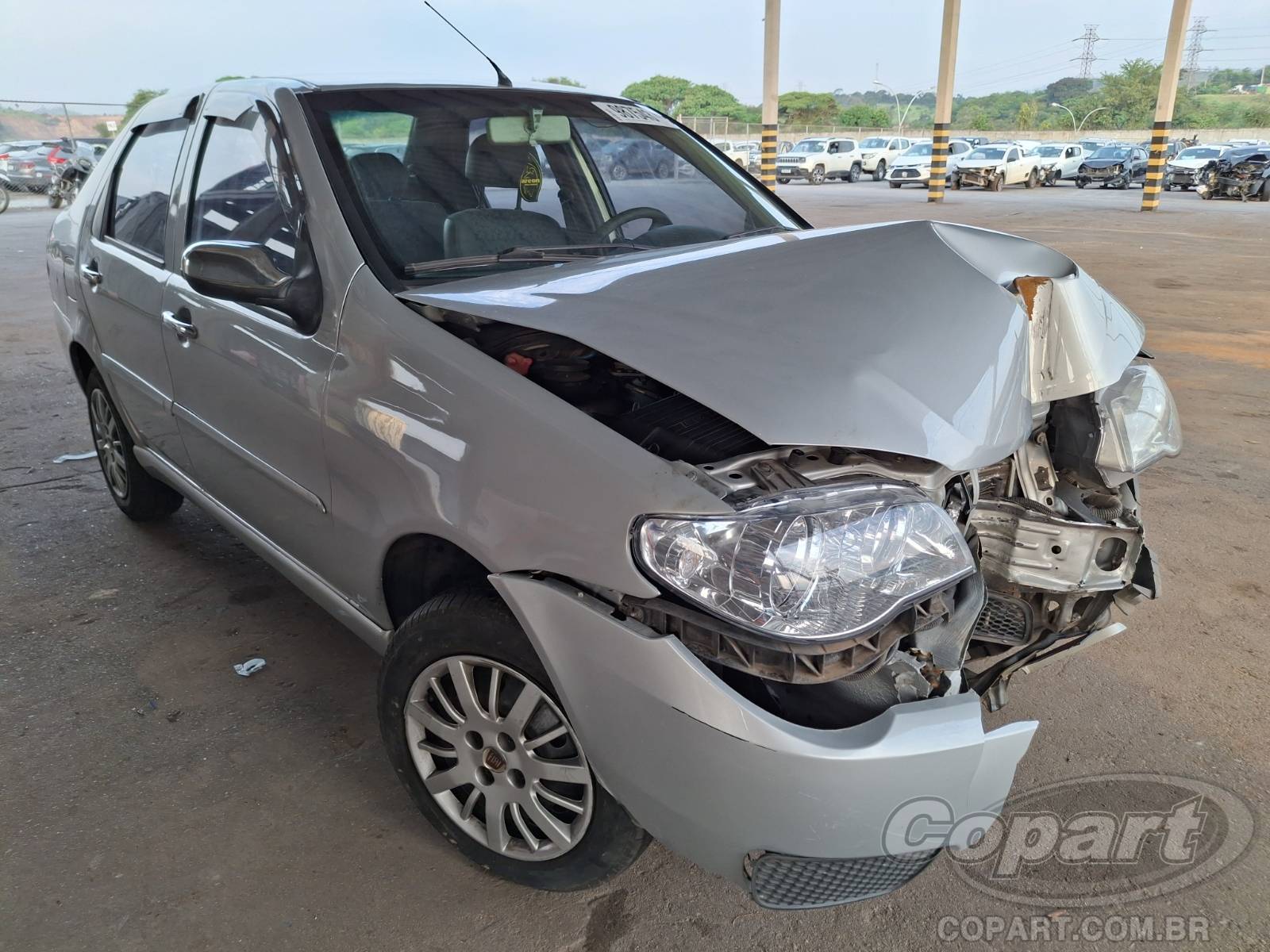 Fiat Siena Fire 1.0 2009 Colisão Média Monta